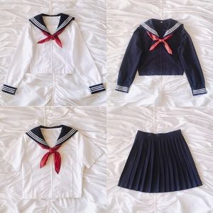 Authentic Japanese schoolgirl Sailor Uniform Set